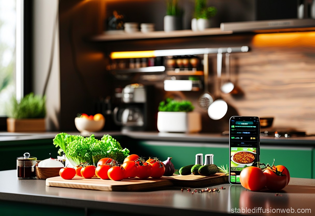 dinner recipes on a kitchen countertop